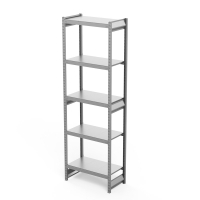 Стеллаж грузовой СГ Ультра (2500х1200х600) 5 ярусов, цинк HV Market