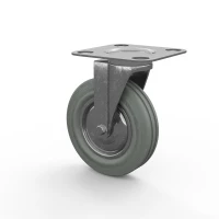 Колесо  SC поворотное РНС -300 (100 кг, 125*32 мм) закрытое HV Market