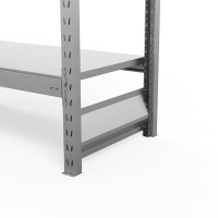 Стеллаж грузовой СГ Ультра (2000х1200х600) 3 яруса, цинк HV Market