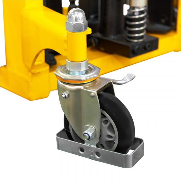 Штабелер гидравлический PJ4150 (400 кг; 1,5 м; с вилами и площадкой) SMARTLIFT HV Market