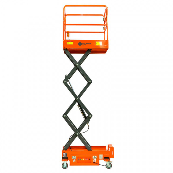 Подъемник ножничный несамоходный SJY-0.3-3 (220В; 300 кг; 3 м) SMARTLIFT HV Market