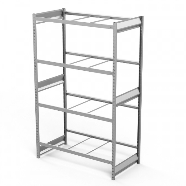 Стеллаж грузовой СГ Ультра (2500х1200х800) 4 яруса, без настила, для шин, дисков, колес HV Market