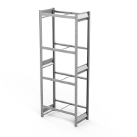 Стеллаж грузовой СГ Ультра (2500х900х500) 4 яруса, без настила, для шин, дисков, колес HV Market