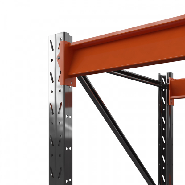 Стеллаж металлический ОПТИМА, 2000х1530х785 мм. Полки: 2 шт. без настила HV Market