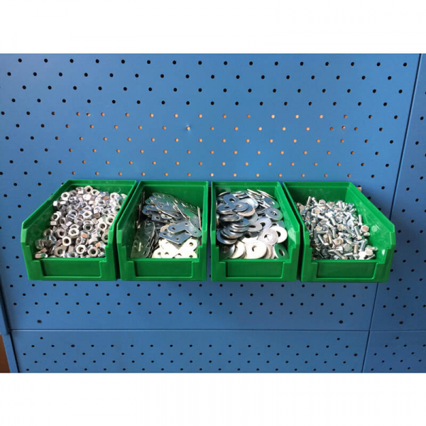 Органайзер настенный V-2-650 зеленый (4 ящика V-2)