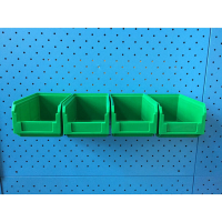 Органайзер настенный V-2-650 зеленый (4 ящика V-2) HV Market