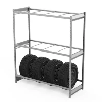 Стеллаж грузовой СГ Ультра (2500х1800х600) 3 яруса, без настила, для шин, дисков, колес HV Market