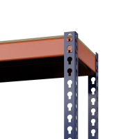 Стеллаж Профи Т (2000/1240/455), 4 яруса фанера HV Market