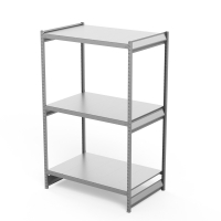 Стеллаж грузовой СГ Ультра (2000х1500х500) 3 яруса, цинк HV Market