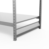 Стеллаж грузовой СГ Ультра (2000х1500х500) 3 яруса, цинк HV Market