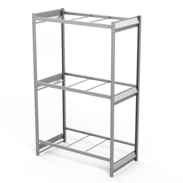 Стеллаж грузовой СГ Ультра (2500х1200х500) 3 яруса, без настила, для шин, дисков, колес HV Market