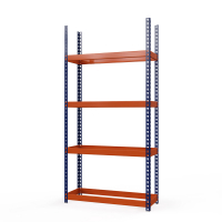 Стеллаж металлический Профи-Т для шин 2500x1540x500 мм. Ярусы:   4 шт. (Т-130-2,5 ) HV Market