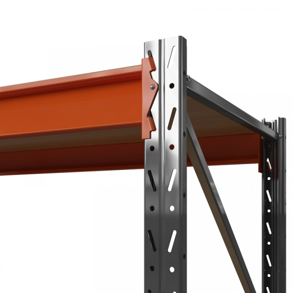 Стеллаж металлический ОПТИМА, 2000х2500х600 мм. Полки: 2 шт. фанера HV Market