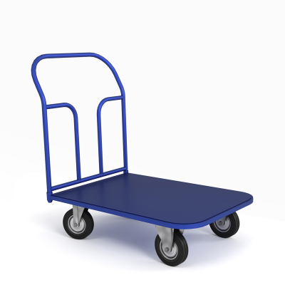 Тележка платформенная ТП 2 (600х900) г/п 450 кг.160 черная резина HV Market