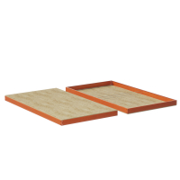 Ярус стеллажа Профи Т, фанерный настил с усилением (1845х655 мм) HV Market