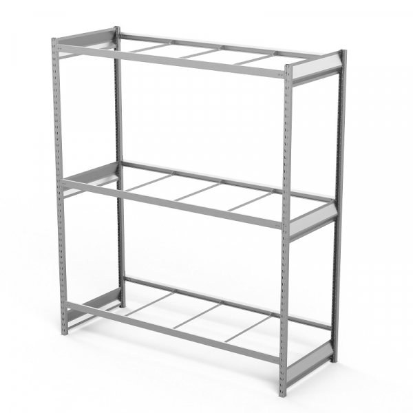 Стеллаж грузовой СГ Ультра (2500х2100х800) 3 яруса, без настила, для шин, дисков, колес