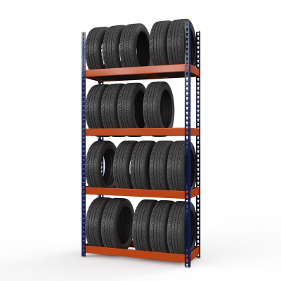 Стеллаж металлический Профи-Т для шин 2500x1240x455 мм. Ярусы:   4 шт. (Т-120/1-2,5 HV Market