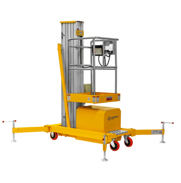 Подъемник мачтовый несамоходный GTWY 8-100 (T) (AC&DC; 125 кг; 8 м) SMARTLIFT HV Market