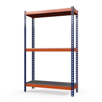 Стеллаж Профи Т (2000/1240/500), 3 яруса металл оц., с усилителем HV Market