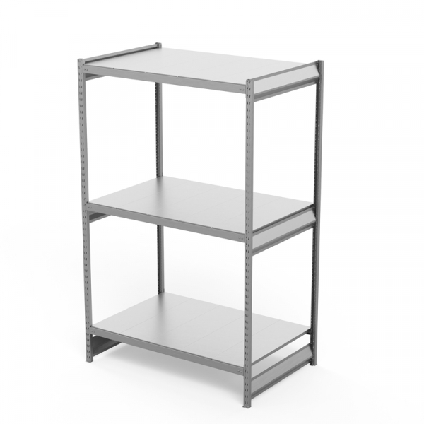 Стеллаж грузовой СГ Ультра (2500х1500х800) 3 яруса, цинк HV Market