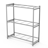 Стеллаж грузовой СГ Ультра (2500х1800х800) 3 яруса, без настила, для шин, дисков, колес HV Market