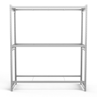 Стеллаж грузовой СГ Ультра (2500х1800х800) 3 яруса, без настила, для шин, дисков, колес HV Market