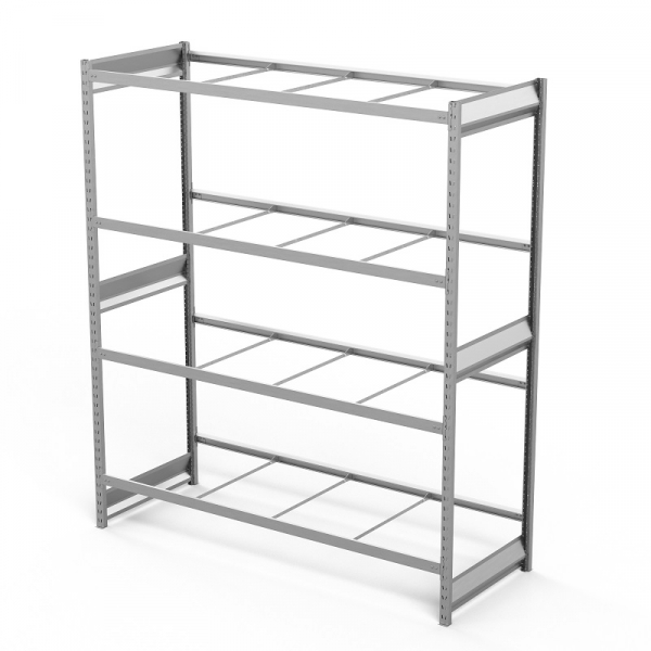 Стеллаж грузовой СГ Ультра (2500х1800х800) 4 яруса, без настила, дли шин, дисков, колес