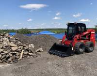 Мини-погрузчик QUADTRAC SSL95 MAX (950 кг кондиционер ковш 4-1) HV Market
