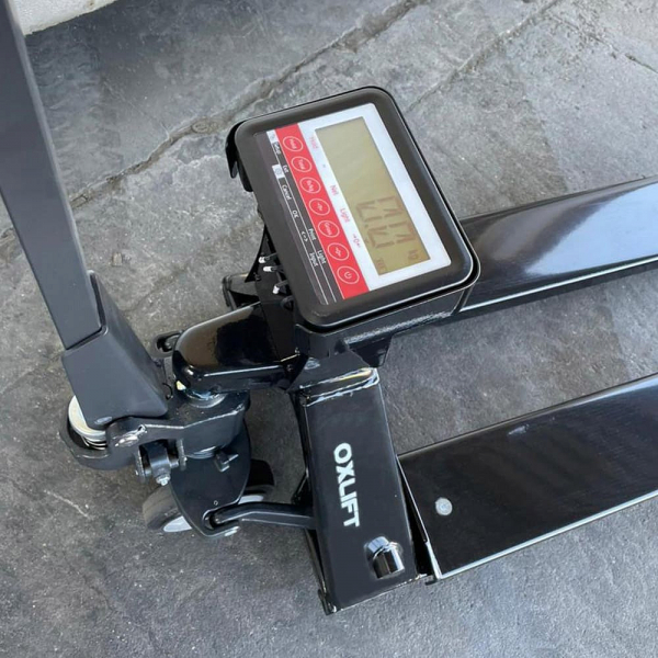 Гидравлическая тележка с весами и принтером OX 20VP OXLIFT 2000 кг HV Market