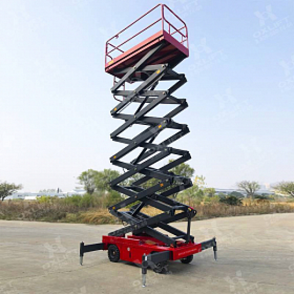 Самоходный ножничный подъемник QZ-050-075 OXLIFT 7500 мм 500 кг