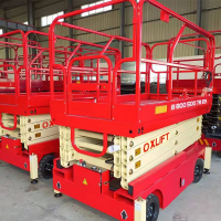 Ножничный подъемник QX-050-075 OXLIFT 7500 мм 500 кг HV Market