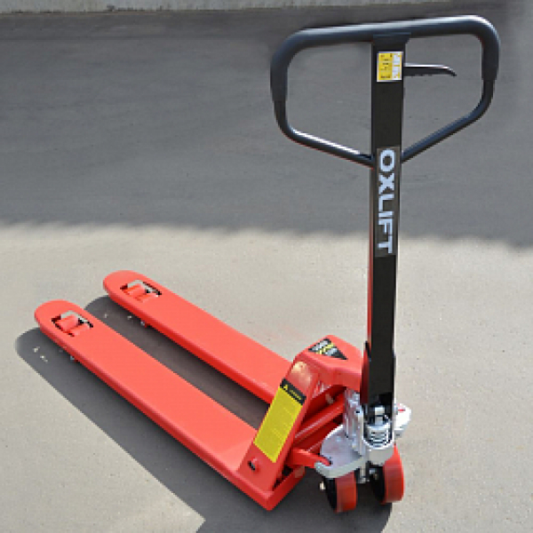 Узковильная гидравлическая тележка OX 25-L1150-W450 OXLIFT ширина вил 450 мм 2500 кг HV Market
