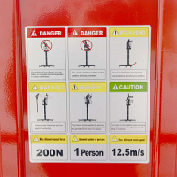 Телескопический одномачтовый подъемник ZX-1-090 OXLIFT 9000 мм 125 кг HV Market