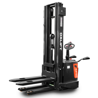 Самоходный штабелер с платформой для оператора OXLIFT BX15 5500 мм Premium 1500 кг HV Market
