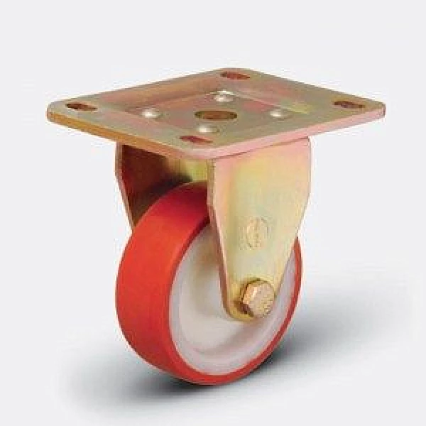 Колесо большегрузное полиуретановое ED02 ZBP ⌀ 200 неповоротное HV Market