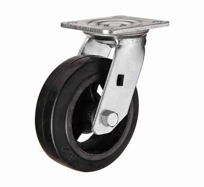 Колесо большегрузное поворотное обрезиненное SCD 80 ⌀ 200 HV Market