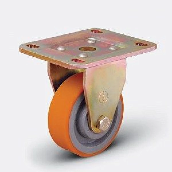 Колесо большегрузное полиуретановое неповоротное ED02 VBP ⌀ 80 HV Market