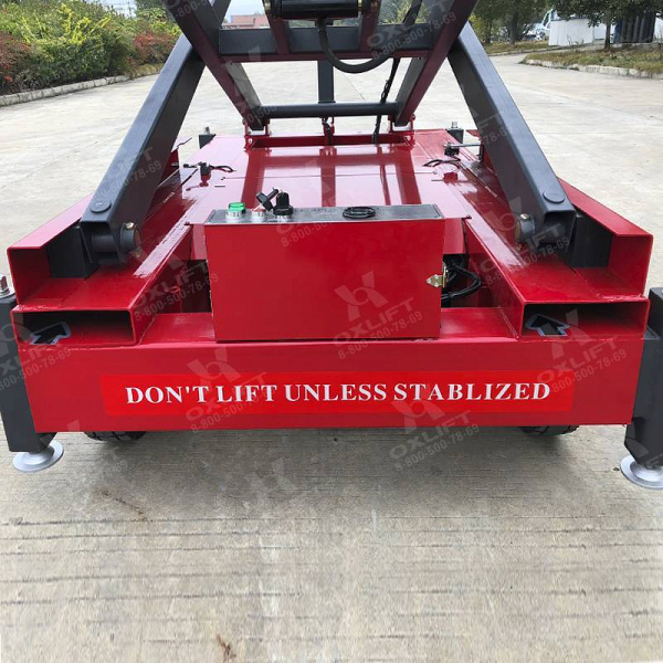 Самоходный ножничный подъемник QZ-030-090 OXLIFT 9000 мм 300 кг