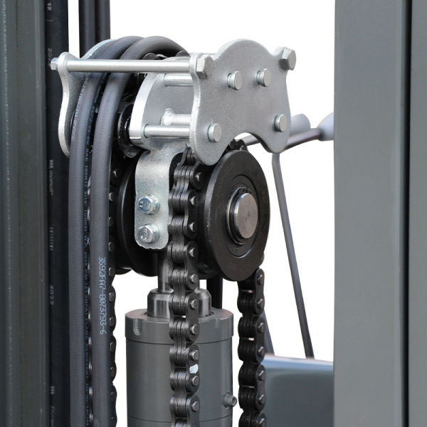 Электрический вилочный погрузчик CPD15-HA2 с тремя линиями гидравлики HV Market