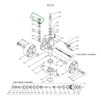 Крышка пружины возвратной для гидравлических тележек JC20 HV Market