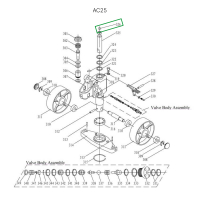 Металлический шарик для гидравлических тележек AC25 HV Market