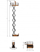 Ножничный подъемник Skyboom SSL-08HD HV Market